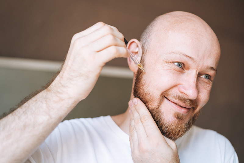 huile de bardane barbe